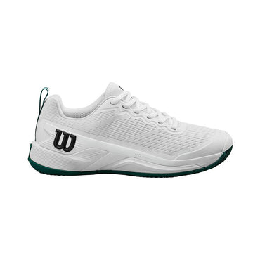 Men's Rush Pro 4.5 Tennis Shoes White and Aventurine Top Tennis Shoes WILSON