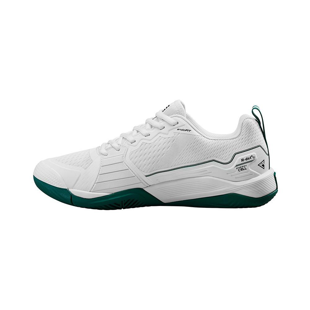 Men's Rush Pro 4.5 Tennis Shoes White and Aventurine Top Tennis Shoes WILSON