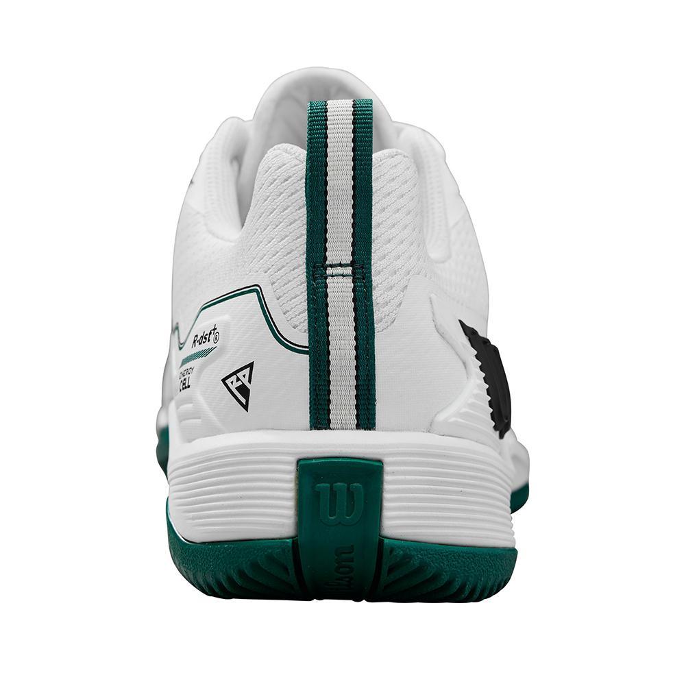 Men's Rush Pro 4.5 Tennis Shoes White and Aventurine Top Tennis Shoes WILSON