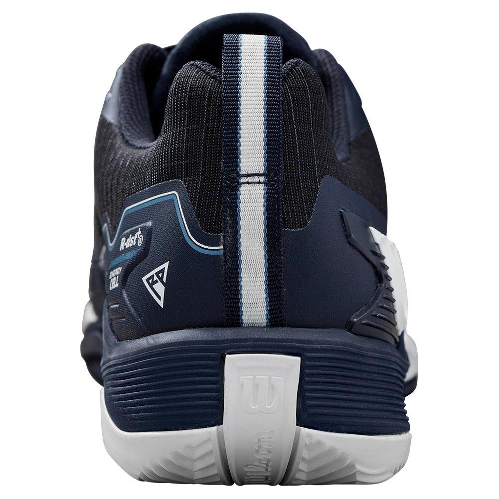 Men`s Rush Pro 4.5 Clay Tennis Shoes Navy Blazer WILSON