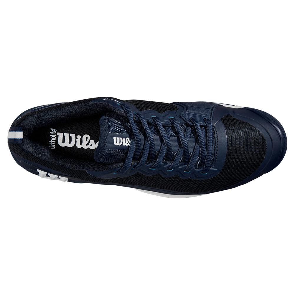 Men`s Rush Pro 4.5 Clay Tennis Shoes Navy Blazer WILSON