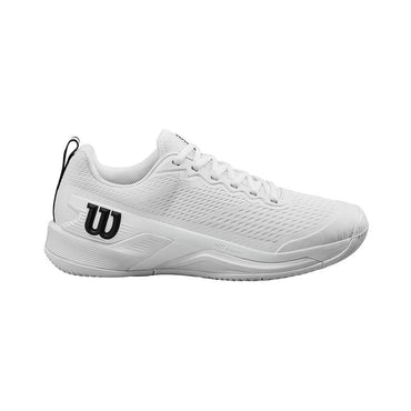 Men's Rush Pro 4.5 Wide Tennis Shoes White and Black Top Tennis Shoes WILSON