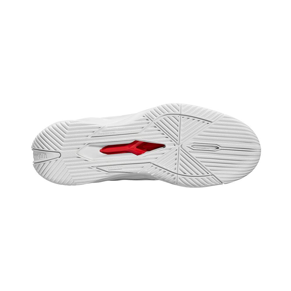 Men's Rush Pro 4.5 Wide Tennis Shoes White and Black Top Tennis Shoes WILSON