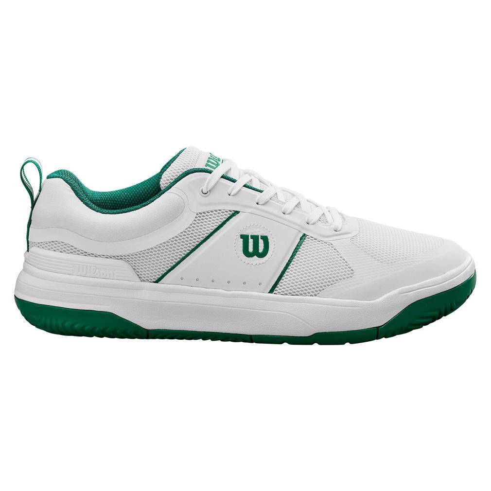 Men`s Pickle Pro Pickleball Shoes White and Bosphorus SHOES WILSON