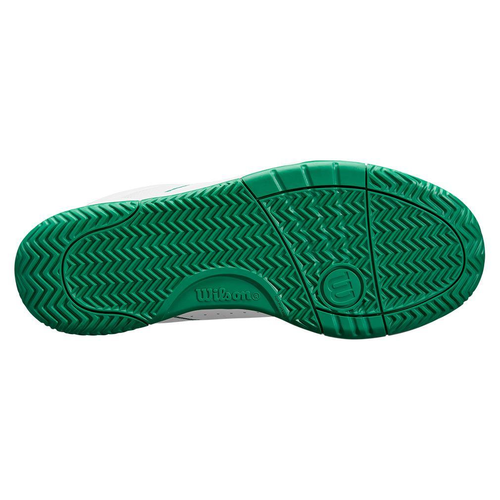 Men`s Pickle Pro Pickleball Shoes White and Bosphorus SHOES WILSON