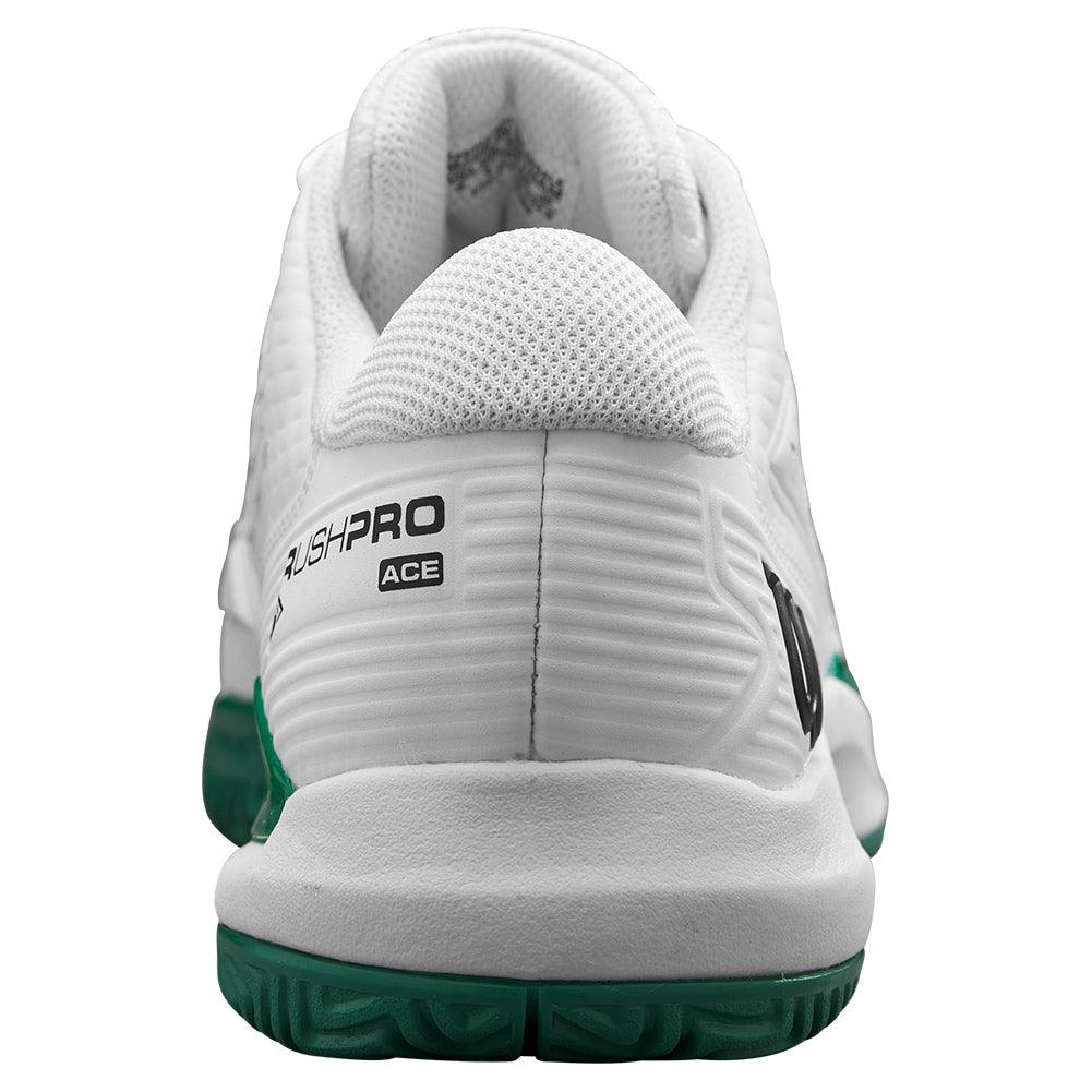 Juniors` Rush Pro Ace Tennis Shoes White and Bosphorus WILSON