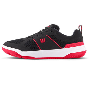 Men`s Pickle Pro Pickleball Shoes Black and Infrared WILSON