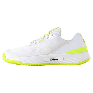 Women`s Intrigue Pro Oz Tennis Shoes White and Safety Yellow WILSON