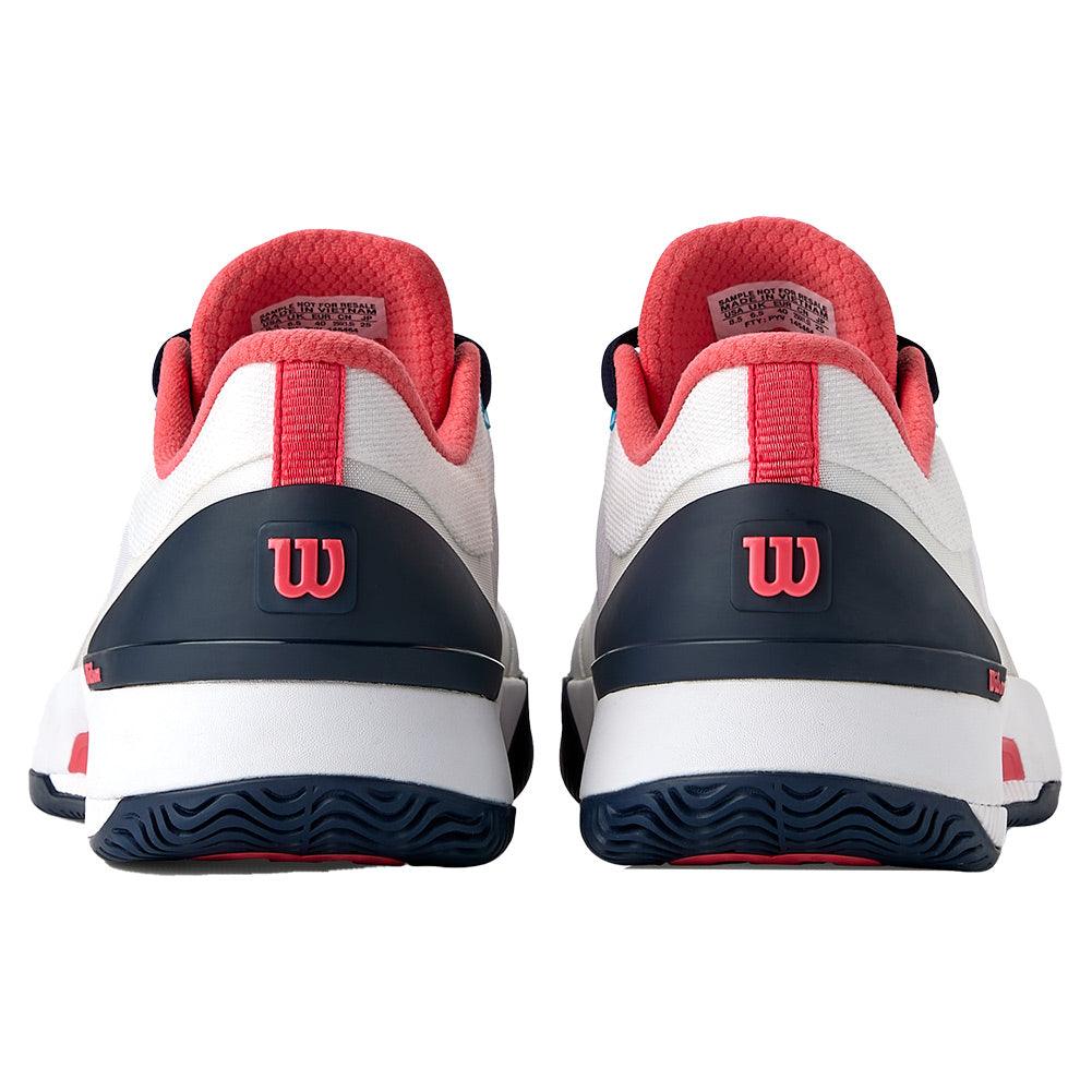 Women`s Intrigue Tour Tennis Shoes White and Navy Blazer WILSON