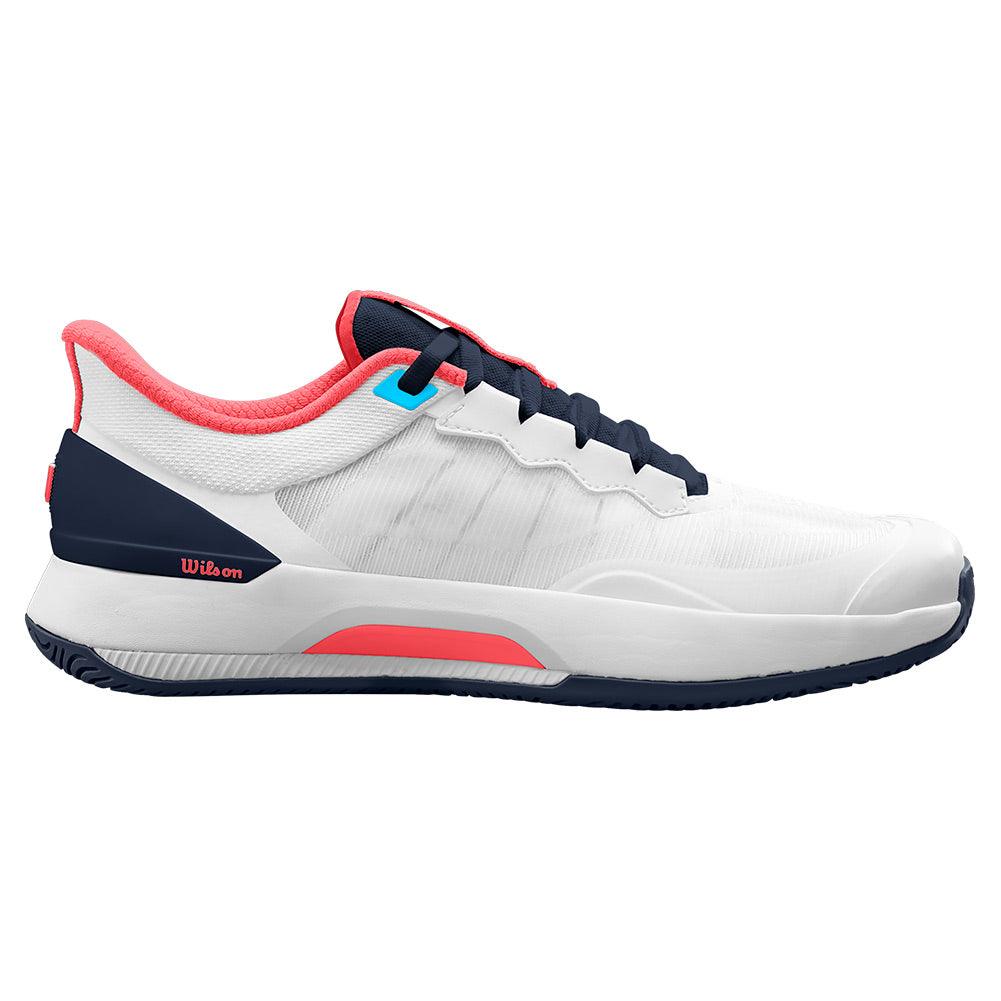 Women`s Intrigue Tour Tennis Shoes White and Navy Blazer WILSON