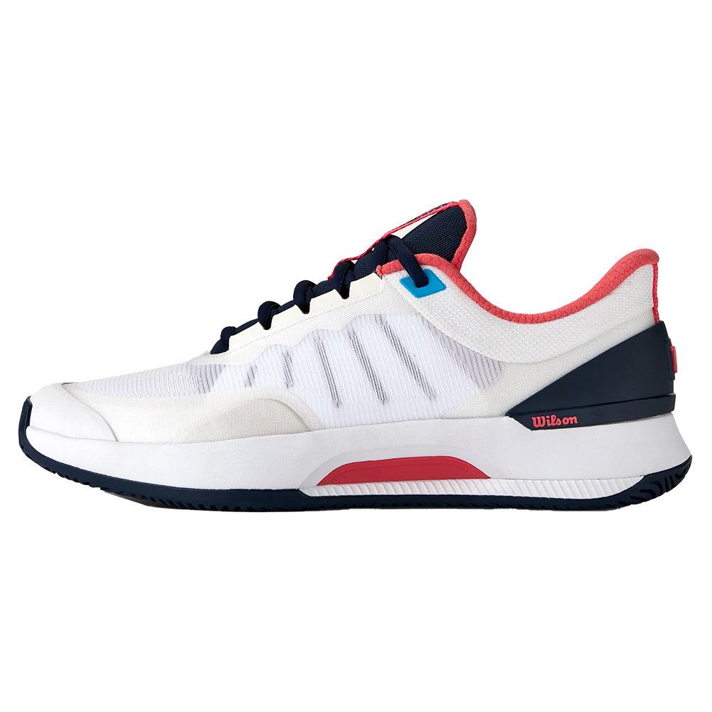 Women`s Intrigue Tour Tennis Shoes White and Navy Blazer WILSON