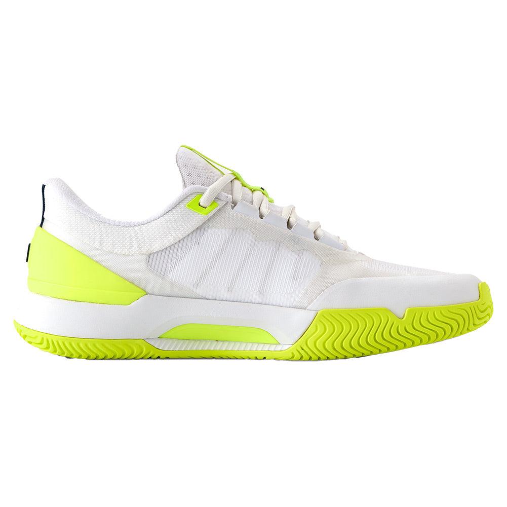 Women`s Intrigue Tour Oz Tennis Shoes White and Safety Yellow WILSON