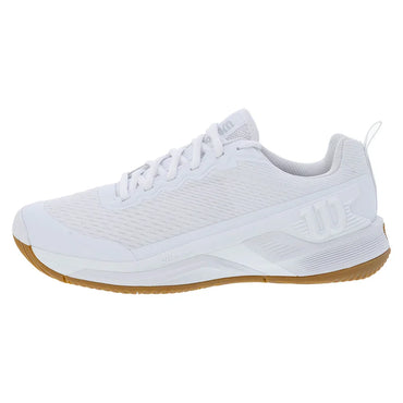 Men`s Rush Pro 4.5 Tennis Shoes White and Gum WILSON