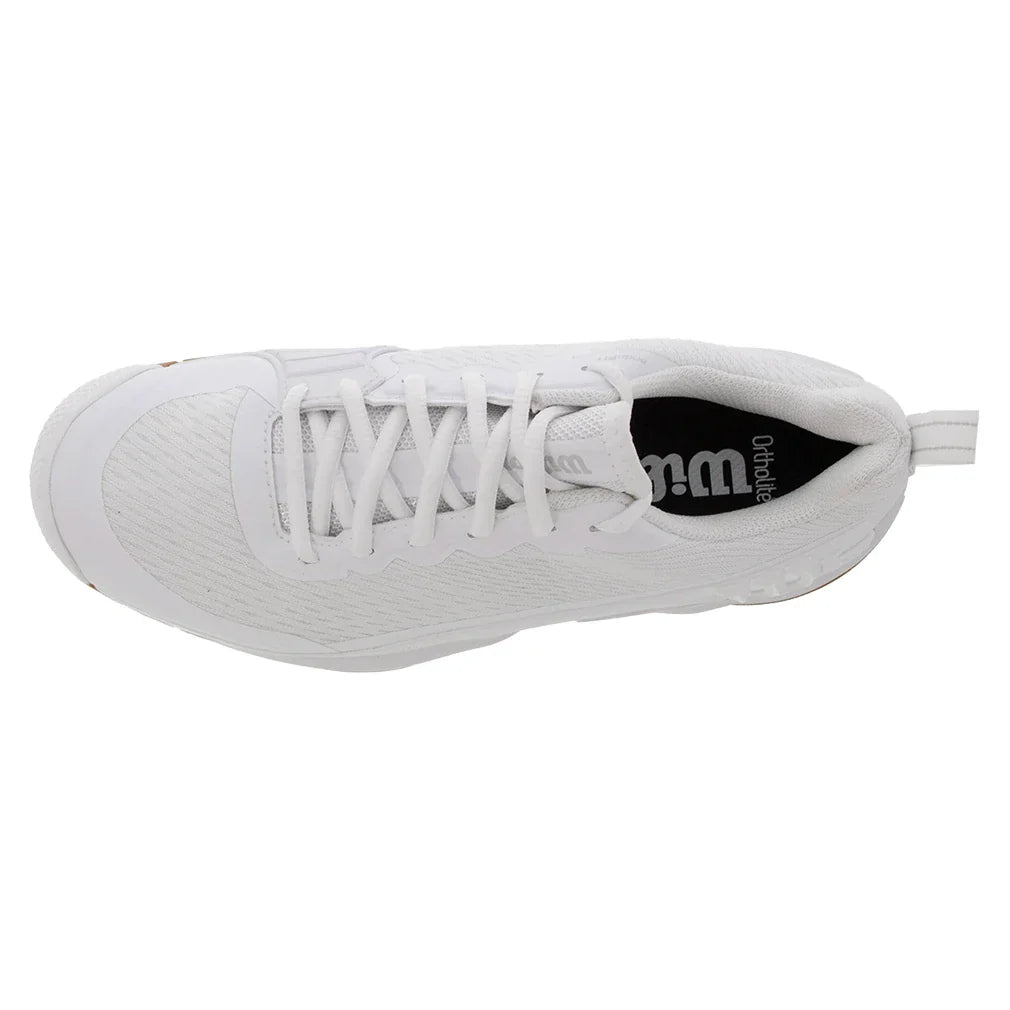 Men`s Rush Pro 4.5 Tennis Shoes White and Gum WILSON