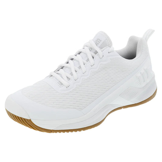 Men`s Rush Pro 4.5 Tennis Shoes White and Gum WILSON 7 White
