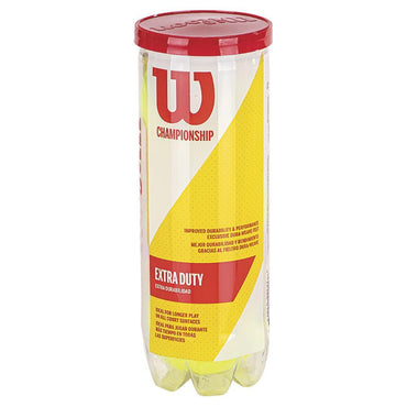 Championship Extra Duty Tennis Ball Case Tennis Balls WILSON