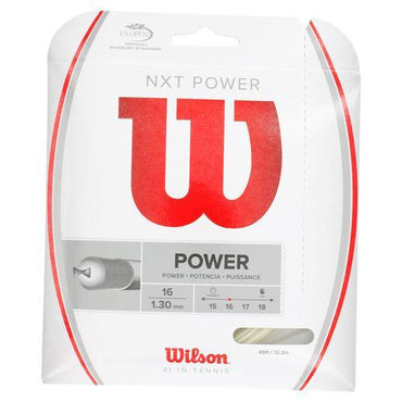 NXT Power Tennis String Natural Strings WILSON 17