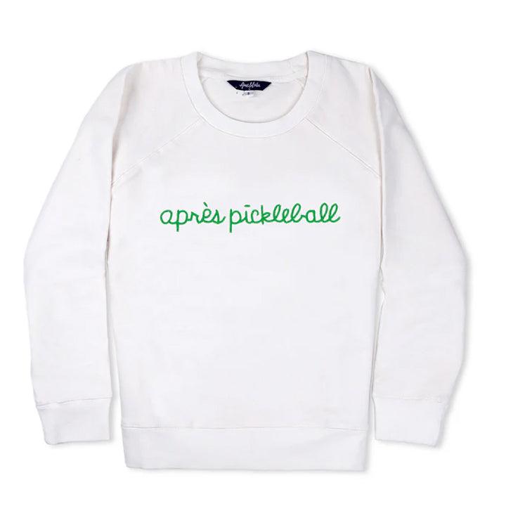Women`s Love All Pickleball Sweatshirt Apres AME AND LULU XS APRES