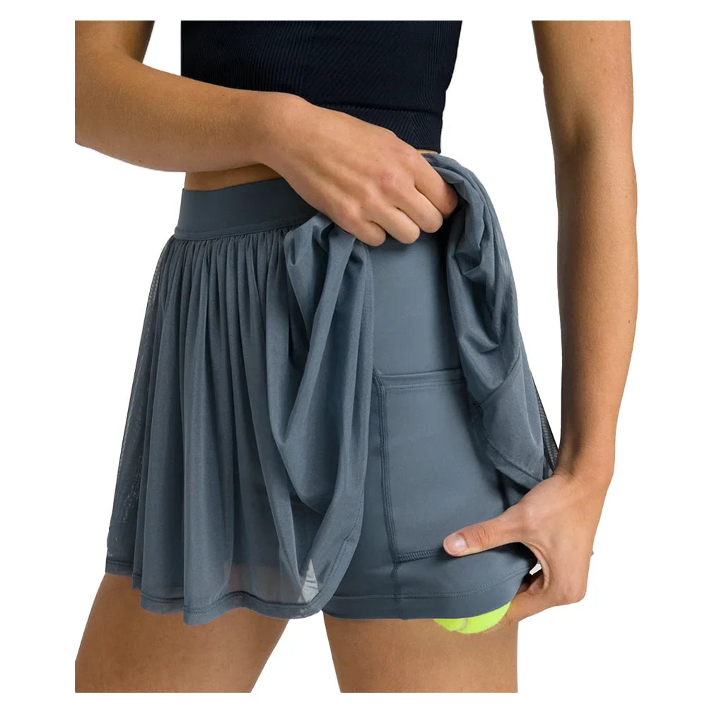 Women`s Headliner Tennis Skort Slate Blue WILSON
