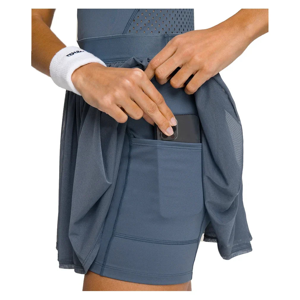 Women`s Headliner Tennis Dress Slate Blue WILSON