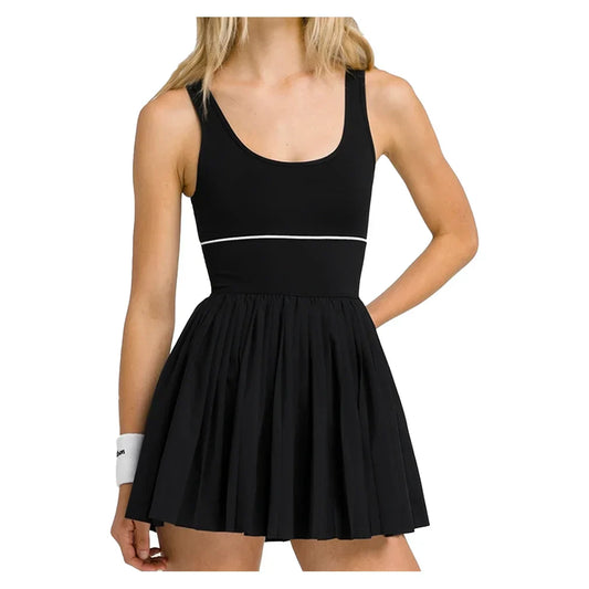Women`s Sportif Tennis Dress Black WILSON XS