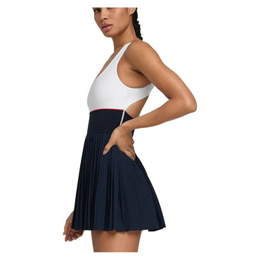 Women`s Sportif Tennis Dress Classic Navy WILSON