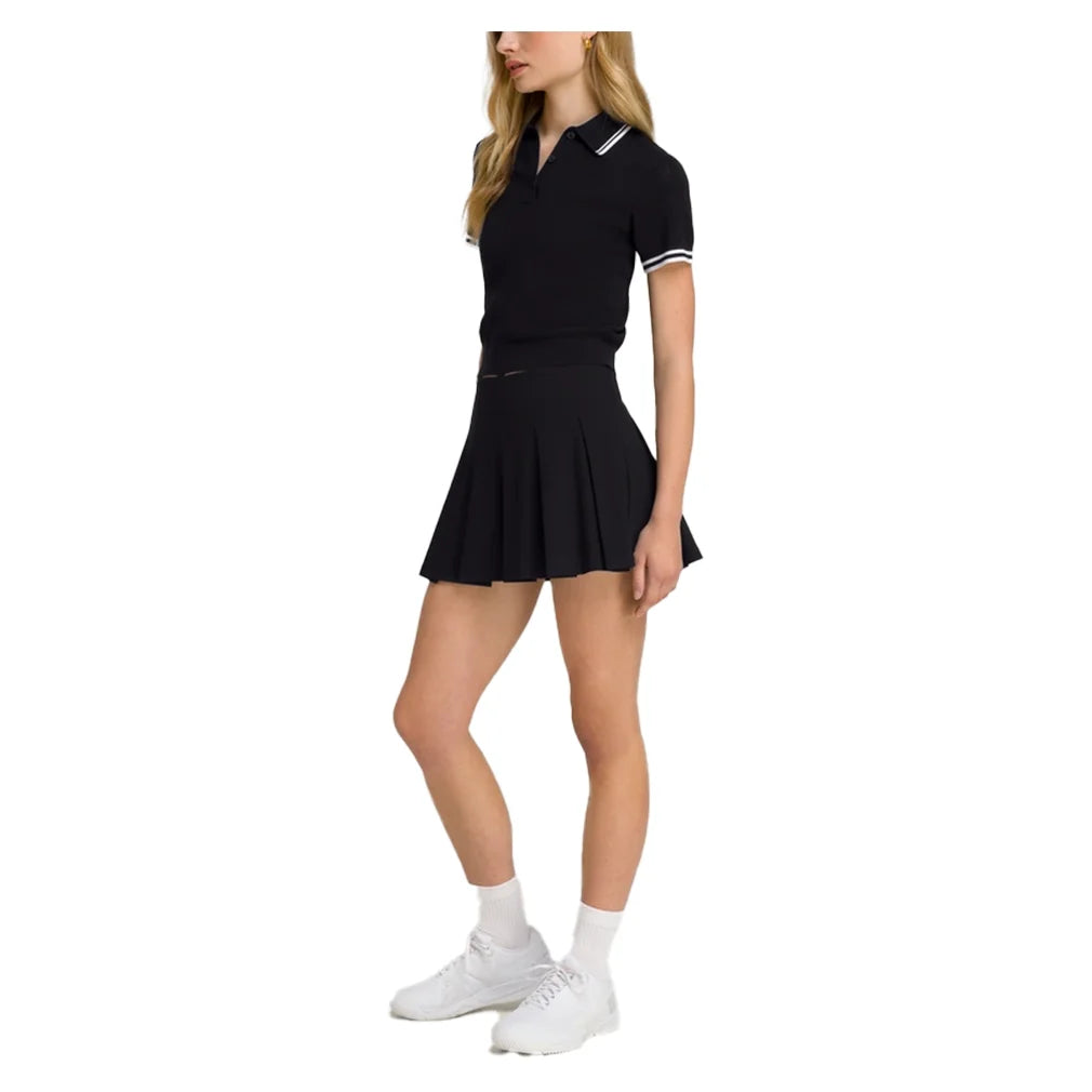 Women`s Classic Pleated Mini Tennis Skort Black WILSON