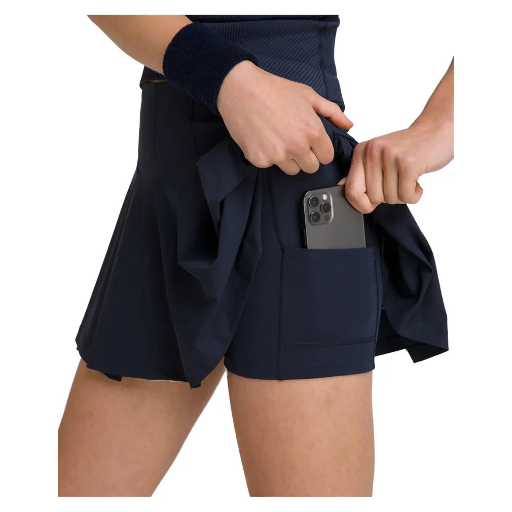 Women`s Classic Pleated Mini Tennis Skort Classic Navy WILSON