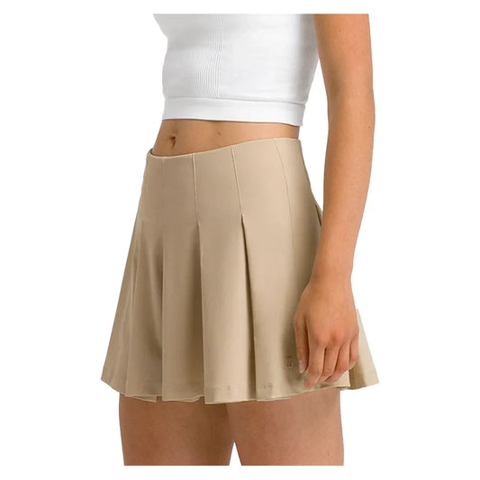 Women`s Classic Pleated Mini Tennis Skort Safari WILSON XS