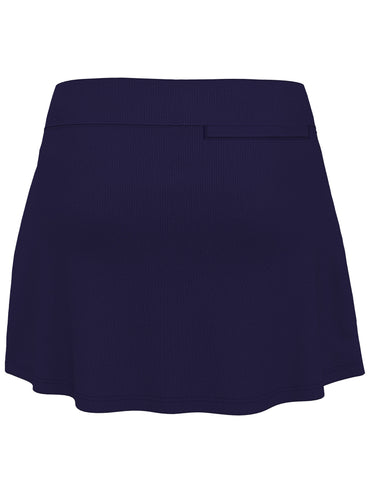 Women's 15" Ribbed Color Block Golf Skort