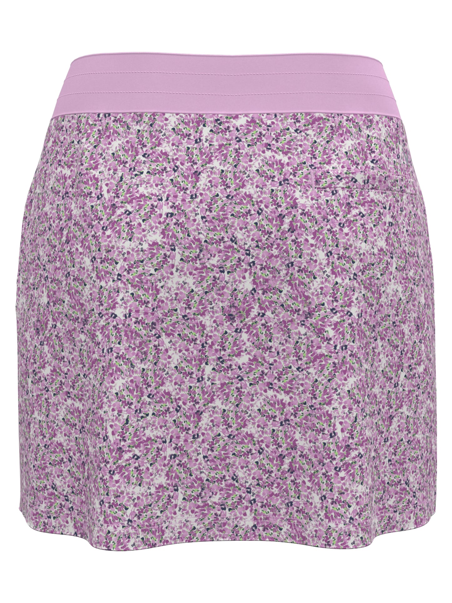 Women's 16" Mini Floral Print Color Block Golf Skort