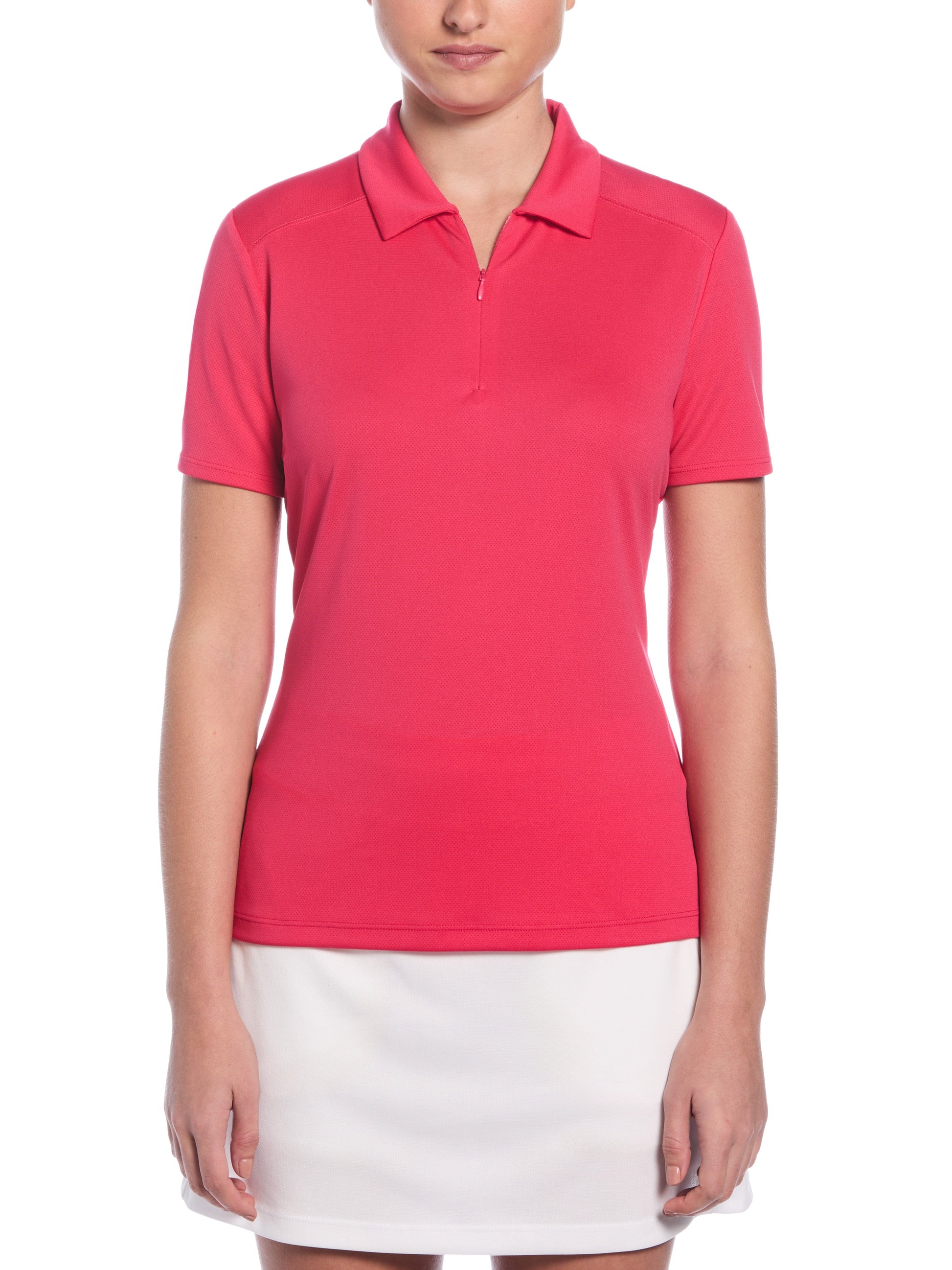 Women's Airflux Polo (Raspberry) 