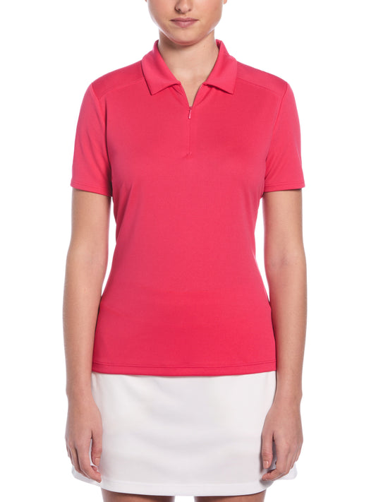 Women's Airflux Polo (Raspberry) 
