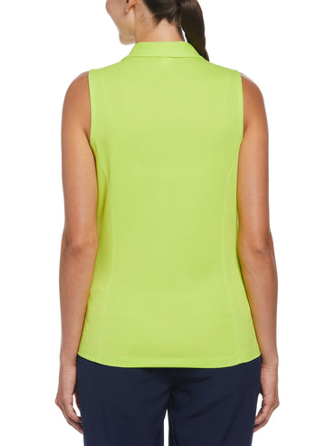 Women's AirFlux™ Solid Sleeveless Golf Polo
