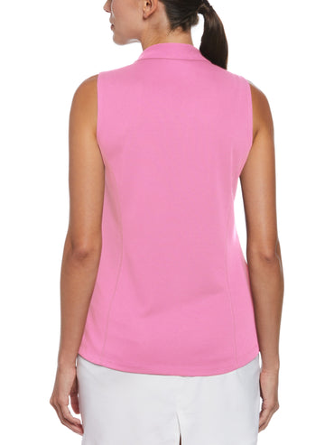 Women's AirFlux™ Solid Sleeveless Golf Polo