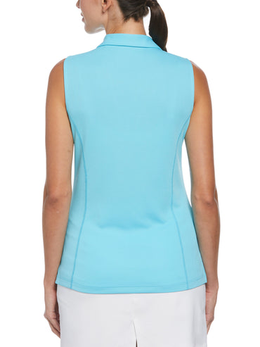 Women's AirFlux™ Solid Sleeveless Golf Polo