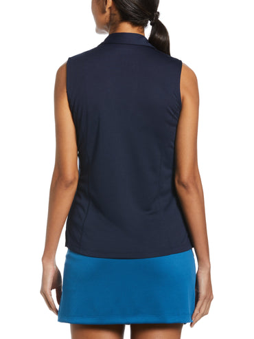 Women's AirFlux™ Solid Sleeveless Golf Polo