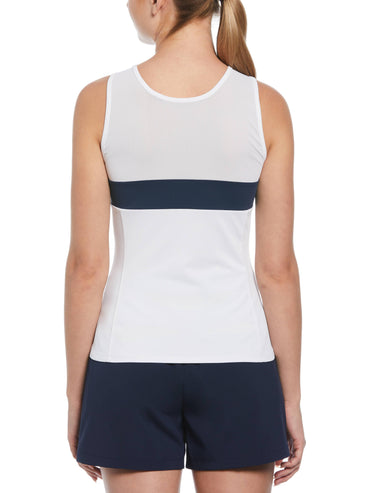 Women's Color Block Tennis Tank Top