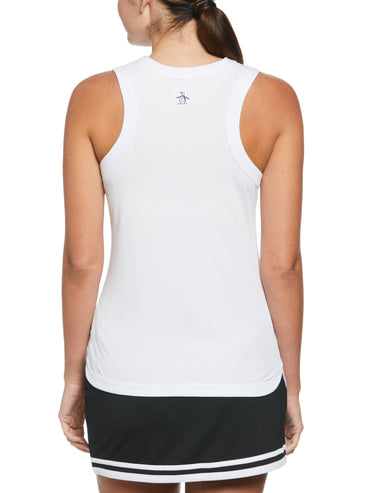 Women's Essential Ribbed Tennis Tank Top