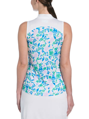 Women's Floral Polo