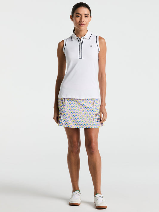 Women's Golf Skort With Side Pleats