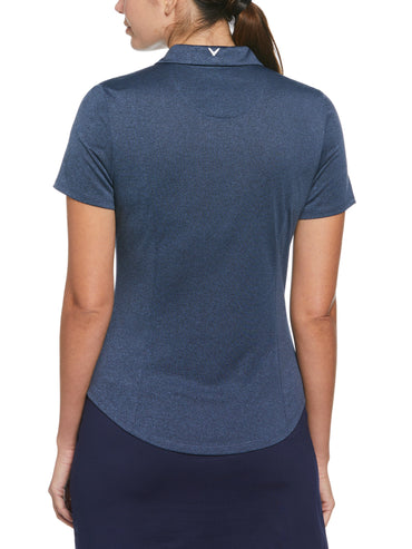 Women's Heather Golf Polo