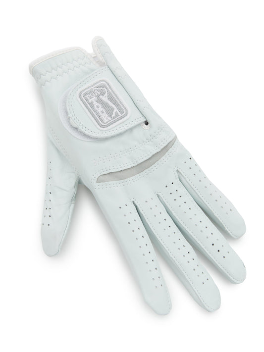 Ladies Leather Glove (Bright White) 