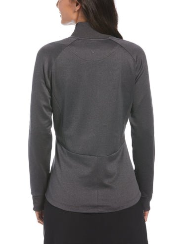 Women's Midweight Waffle Fleece Jumper
