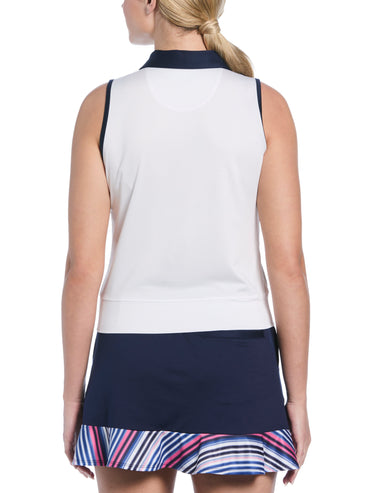 Women's Placed Stripe Golf Polo