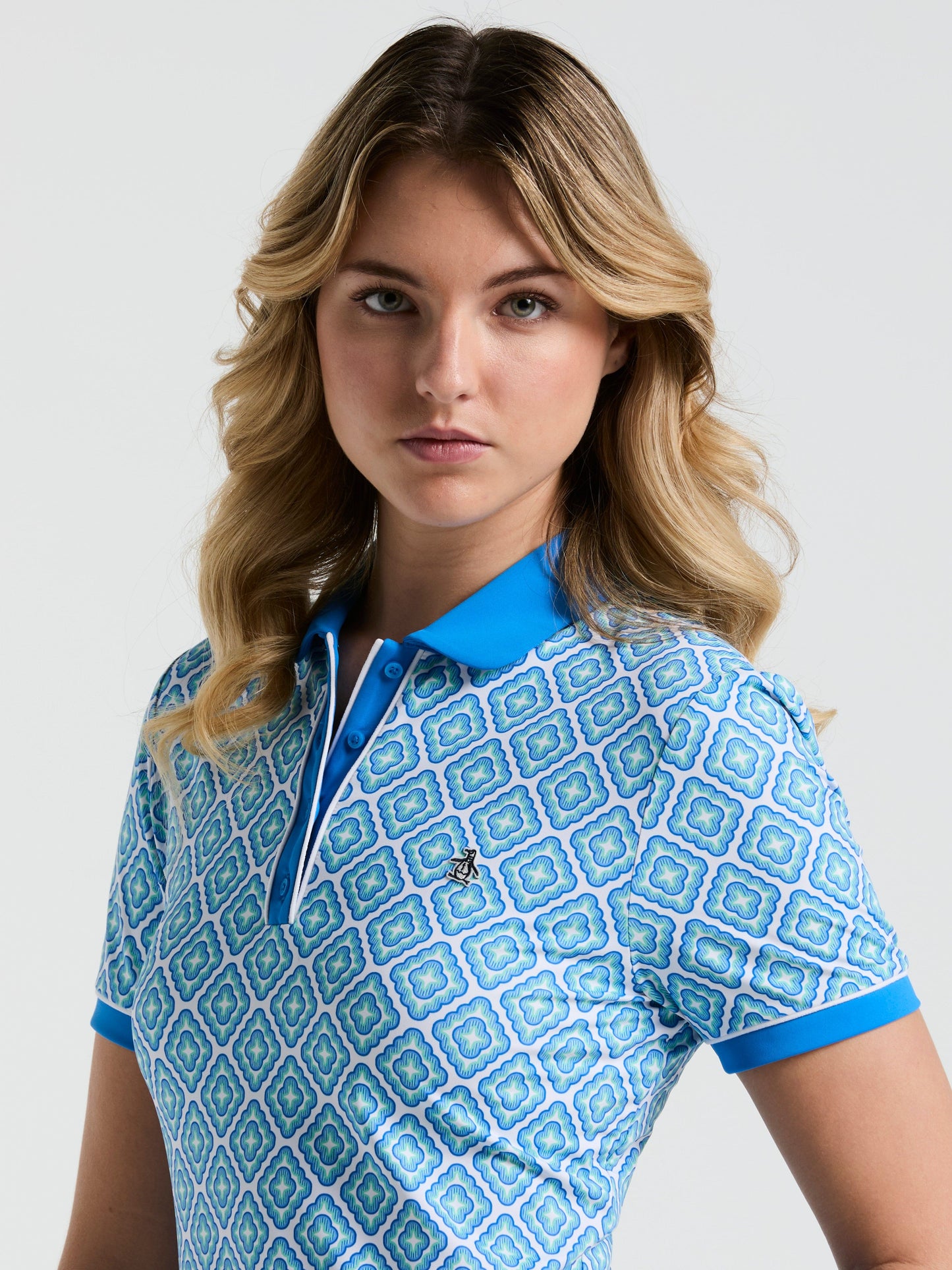 Women's Printed Polo