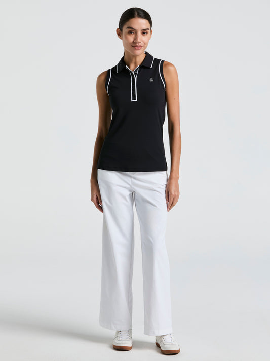 Relaxed Golf Trouser (Bright White) 