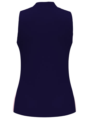 Women's Ribbed Color Block Golf Shirt