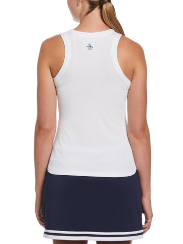 Women's Ribbed Tennis Tank Top