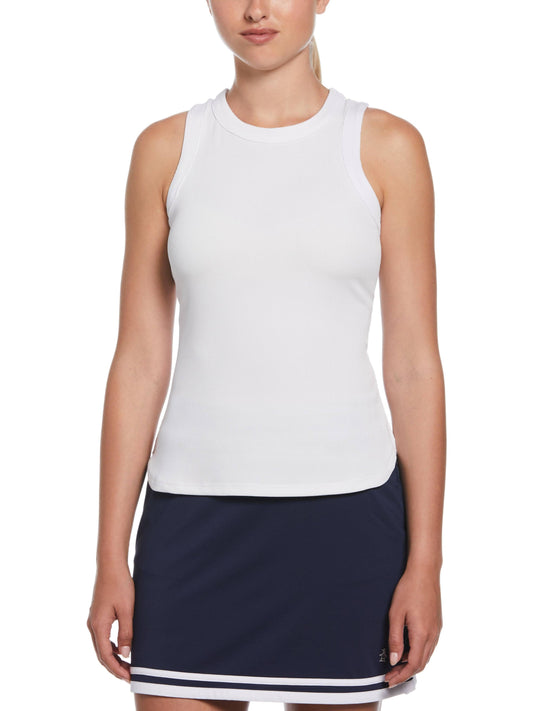 Women's Ribbed Tennis Tank Top